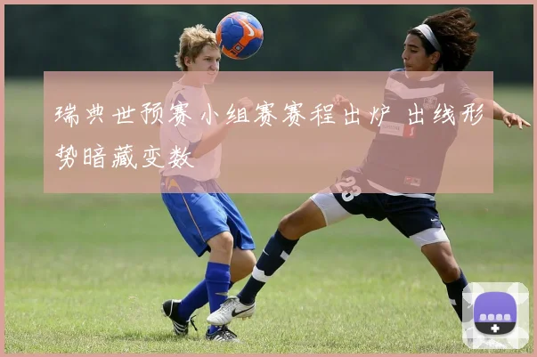 瑞典世预赛小组赛赛程出炉 出线形势暗藏变数